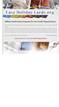 Mobile Screenshot of easyholidaycards.org